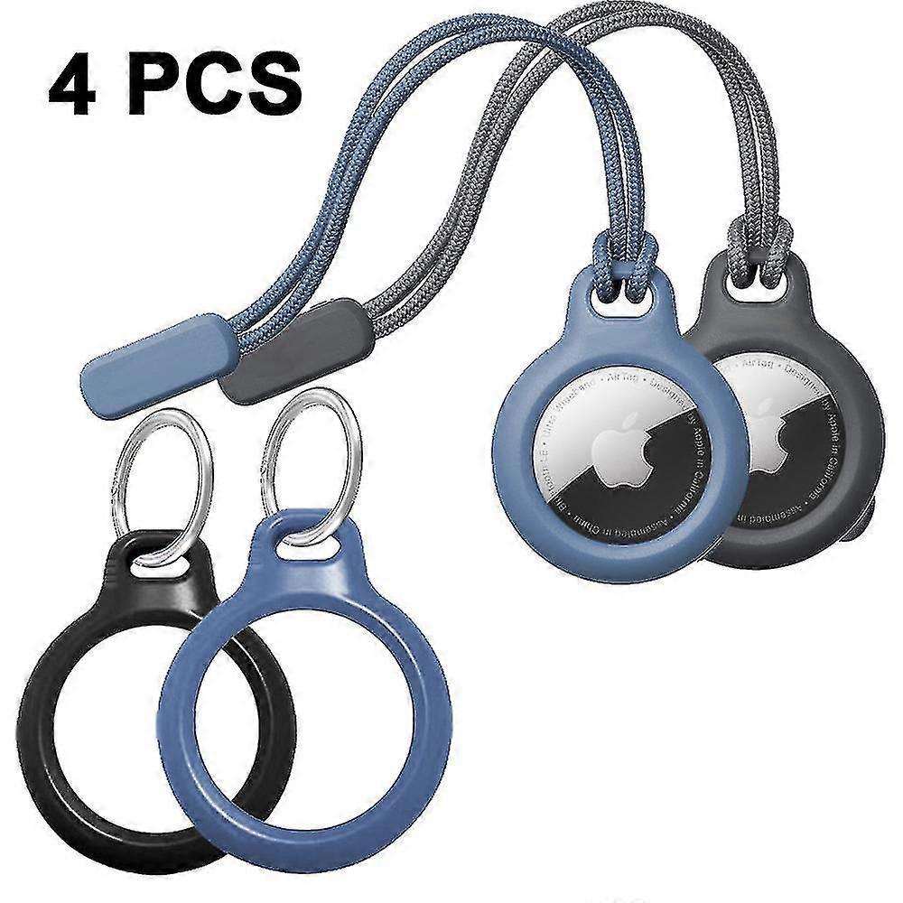 4 Packs Airtag Case Key Ring, Keychain Holder For Airtags Items Keys