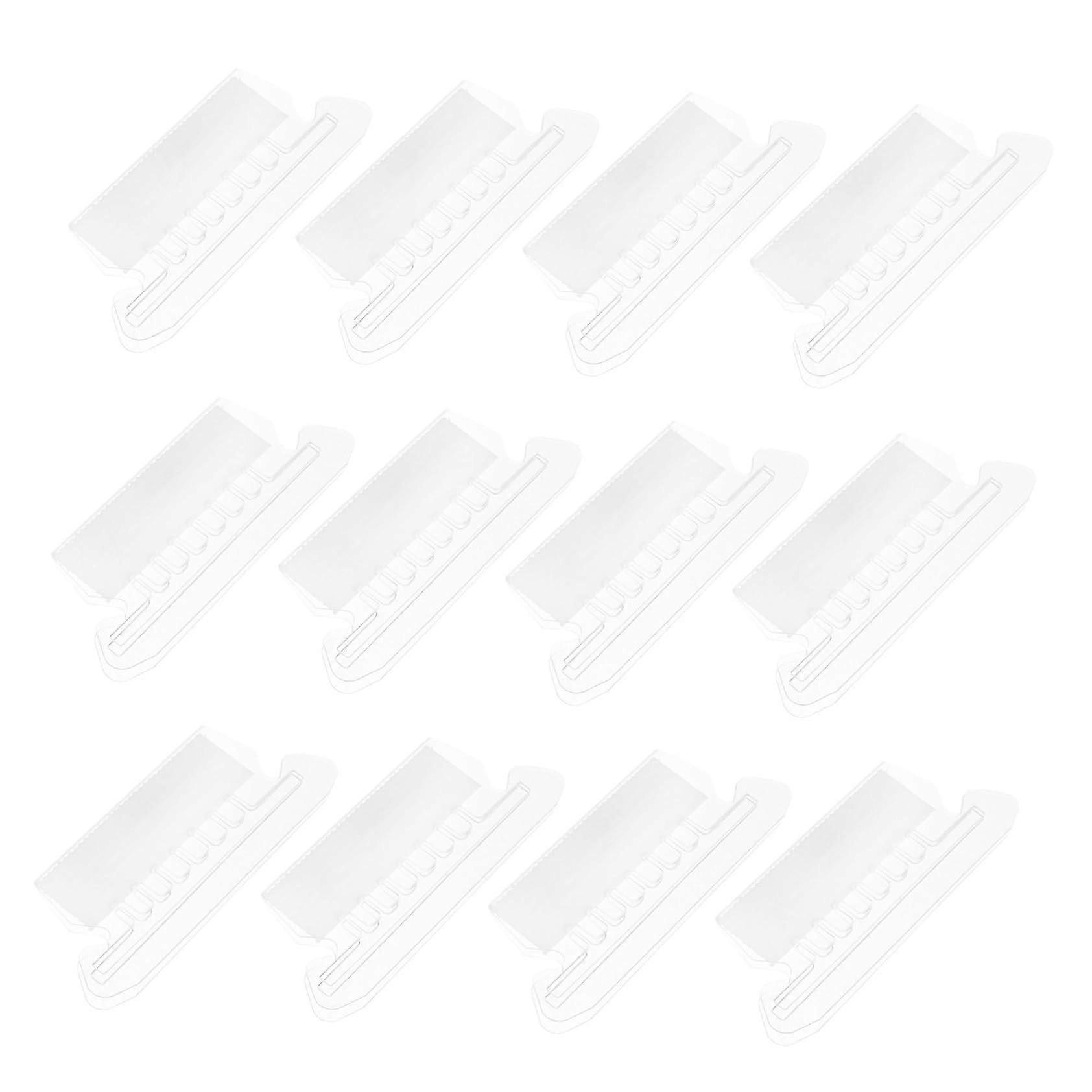 50 pieces index tab folders, file folders with tabs, colored plastic tabs