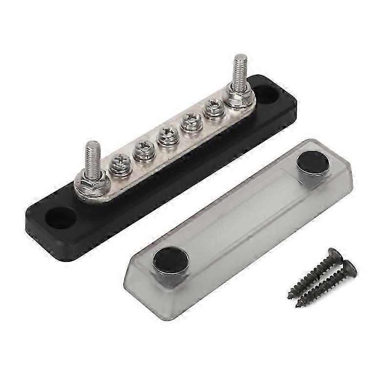 100A 48V Positive Negative Bus Bar Terminals Battery Power Distribution Block