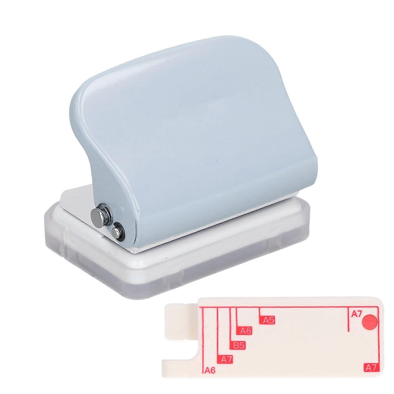 2025 Latest Model Hole Punch Ruler Design Quick Positioning 3 Holes Metal