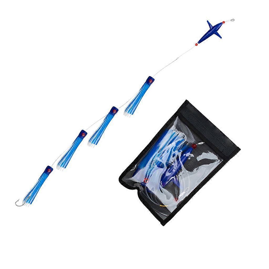 Fishing Rigged Trolling Lures Trolling Artificial Baits Fishing Accessories