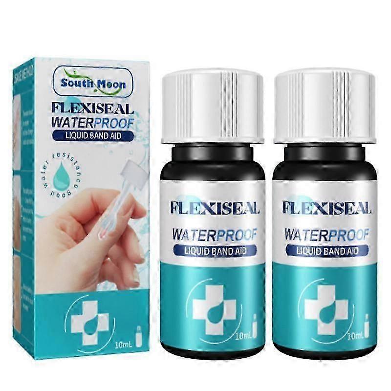 2x ihon nestemäinen iho, lääketieteellinen liima leikkauksiin, nopeasti kuivuva ja hengittävä nestemäinen ihoside, uusi ihon nestemäinen kipsi 10ml