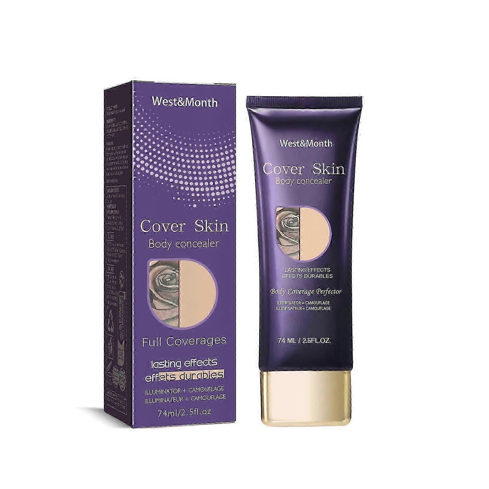 Perfecteur de couverture corporelle, Perfecteur de teint complet, Perfecteur de couverture corporelle longue durée, Maquillage de couverture de tatouage imperméable, teint uniforme