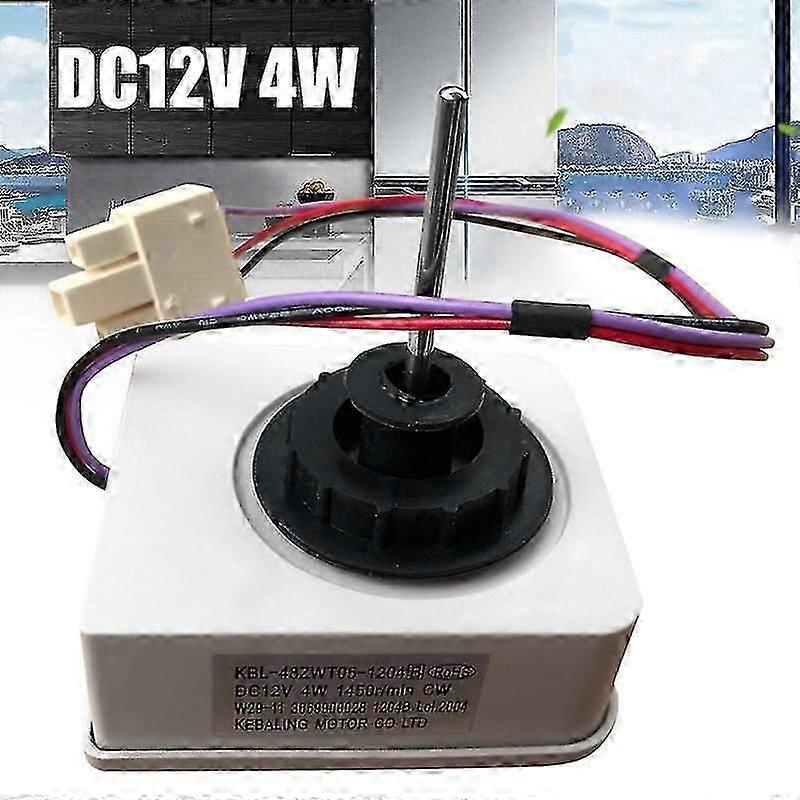 Dc12v 4w 1450r/min Kbl-48zwt05-1204 μηχανή ανεμιστήρων ψυγείων για Tcl Homa