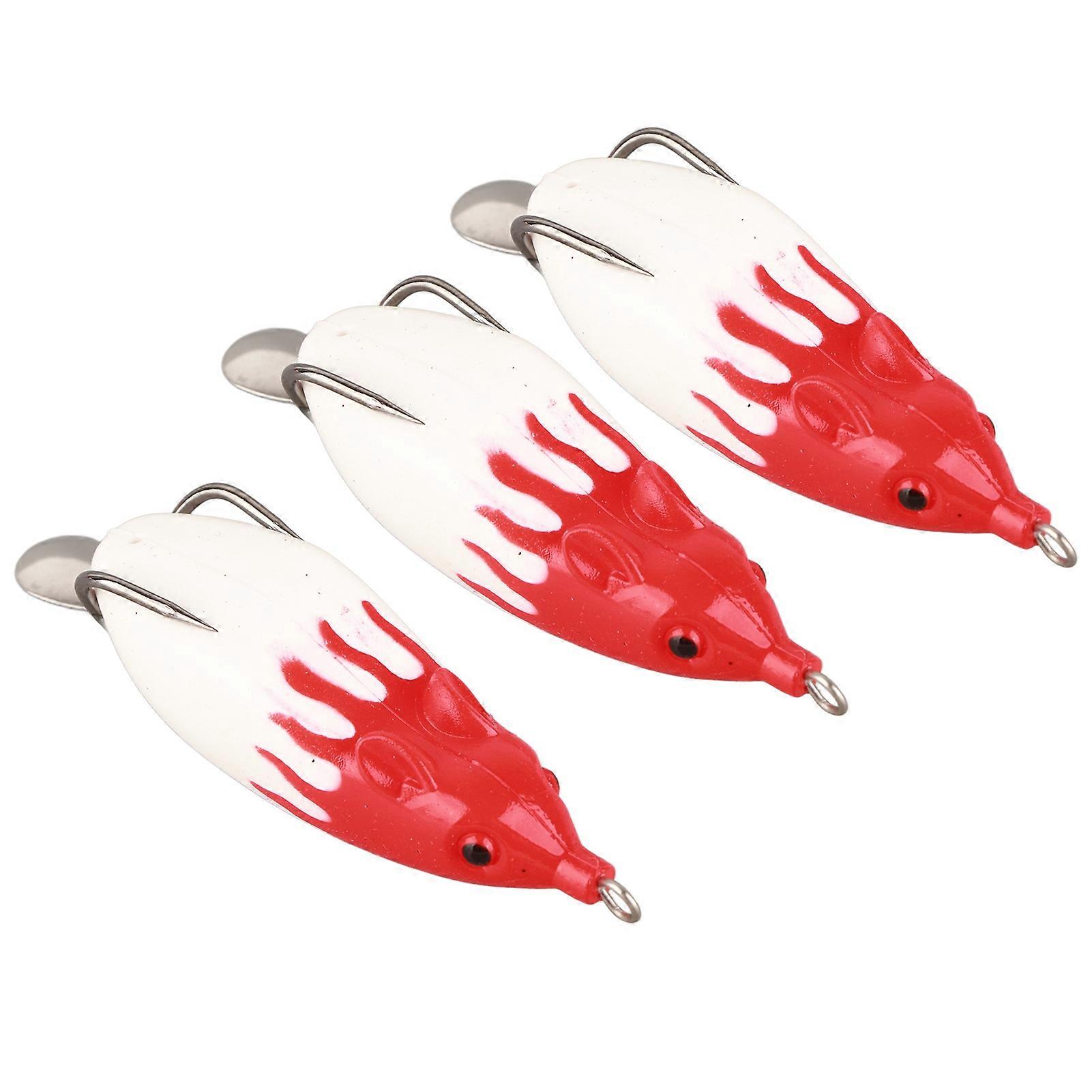 3Pcs Sequin Conversion Soft Artificial Simulation Snakehead Lure Bait Fishing Tackle
