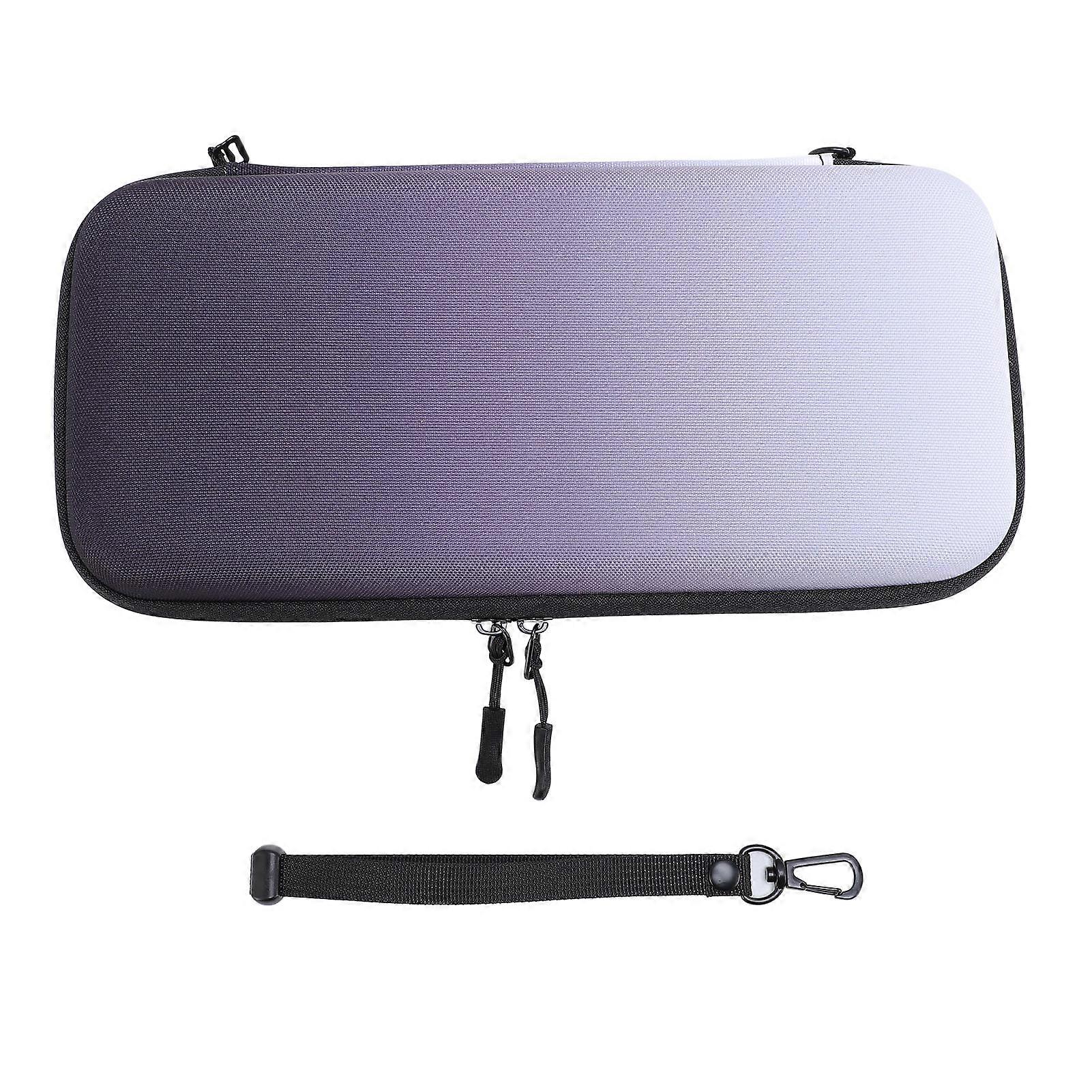 Black White EVA Hard Shell Carrying Case for Switch 2 2025: Portable with 10 Game Slots