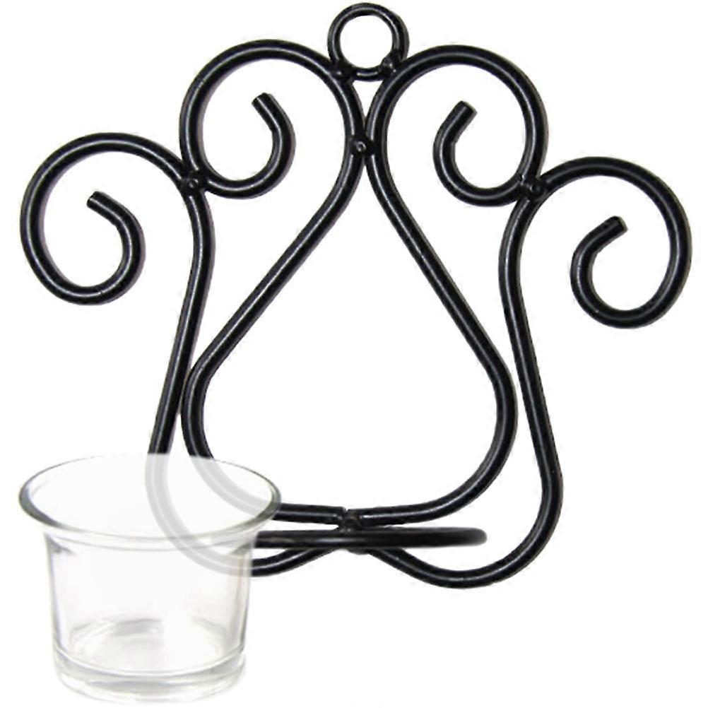 Geometric Shape Wall Candlestick Holder European Style For Thanksgiving Decorative 1Set