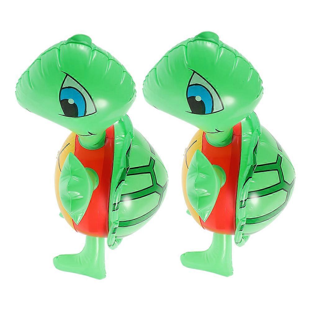 Inflatable Turtle Balloon PVC Air Leak Resistant Pool Party Decoration Jungle Theme Birthday Favor