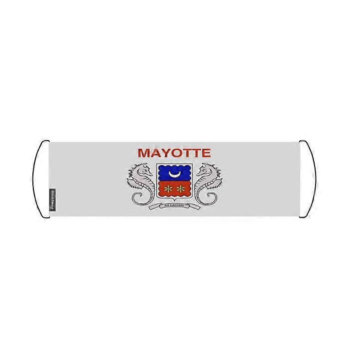Flag - Mayotte - 24 x 70 cm - Polyester - Waterproof - Lightweight and durable