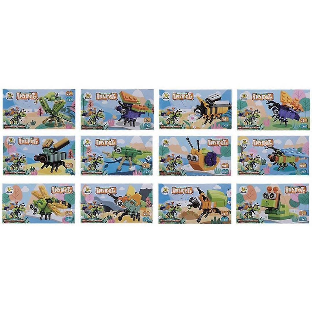 Pojedyncze bloki konstrukcyjne Owady