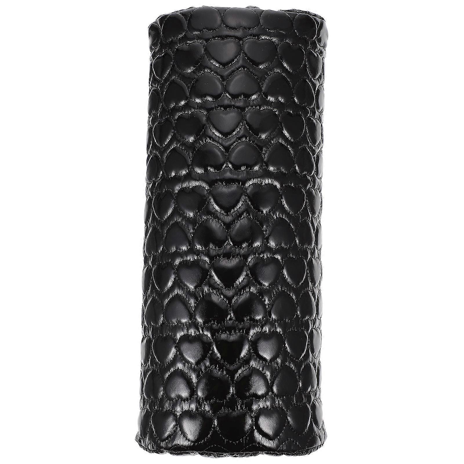 Heart Pattern Ergonomic Hand Pillow for Nail Art – Comfortable Manicure Cushion with Lace Design, Protects Surfaces from Filing Dust, Ideal for Home