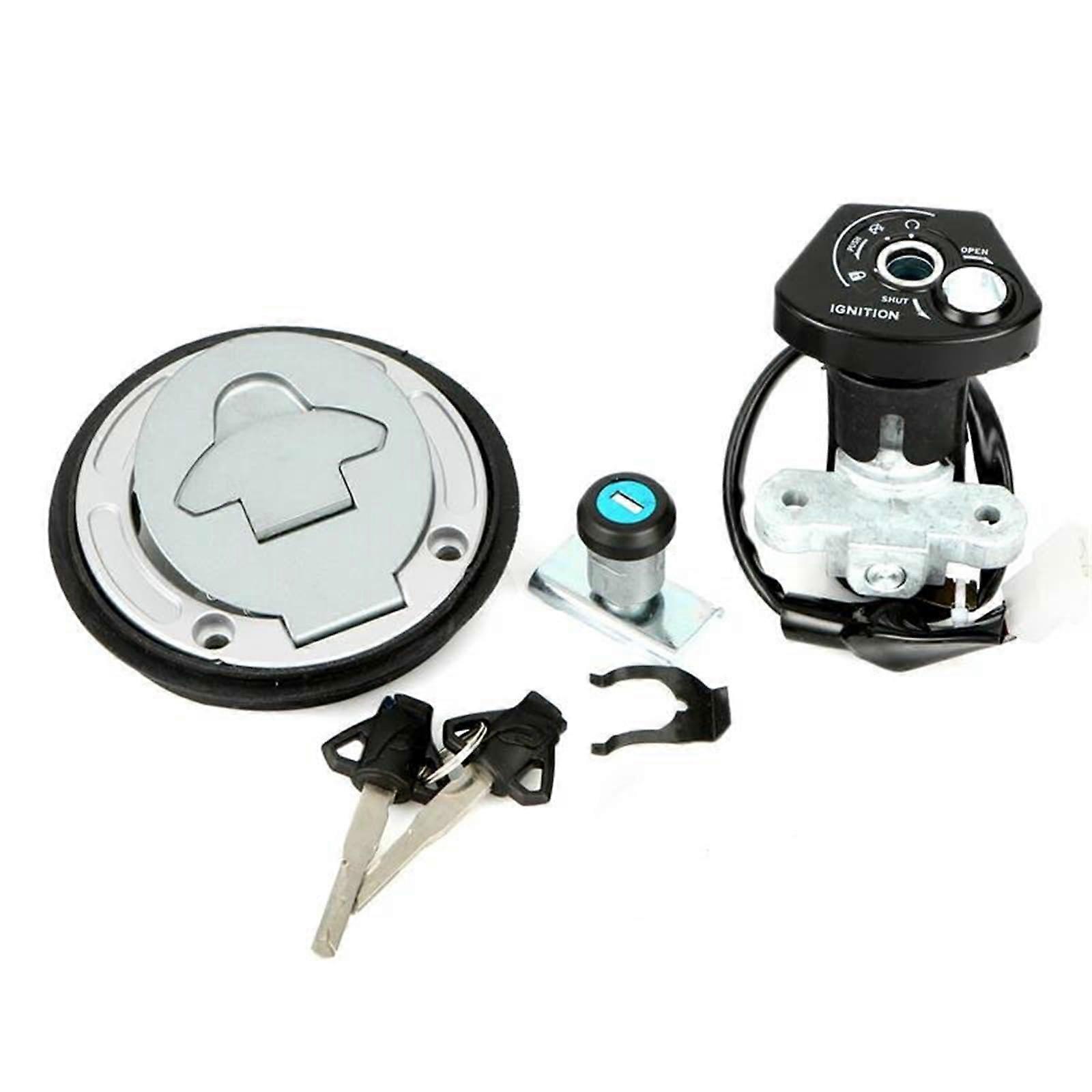 Ignition Switch Gas Tank Cap Lock Key Set Motorcycle Accessories for Yamaha YZF-R15 2017