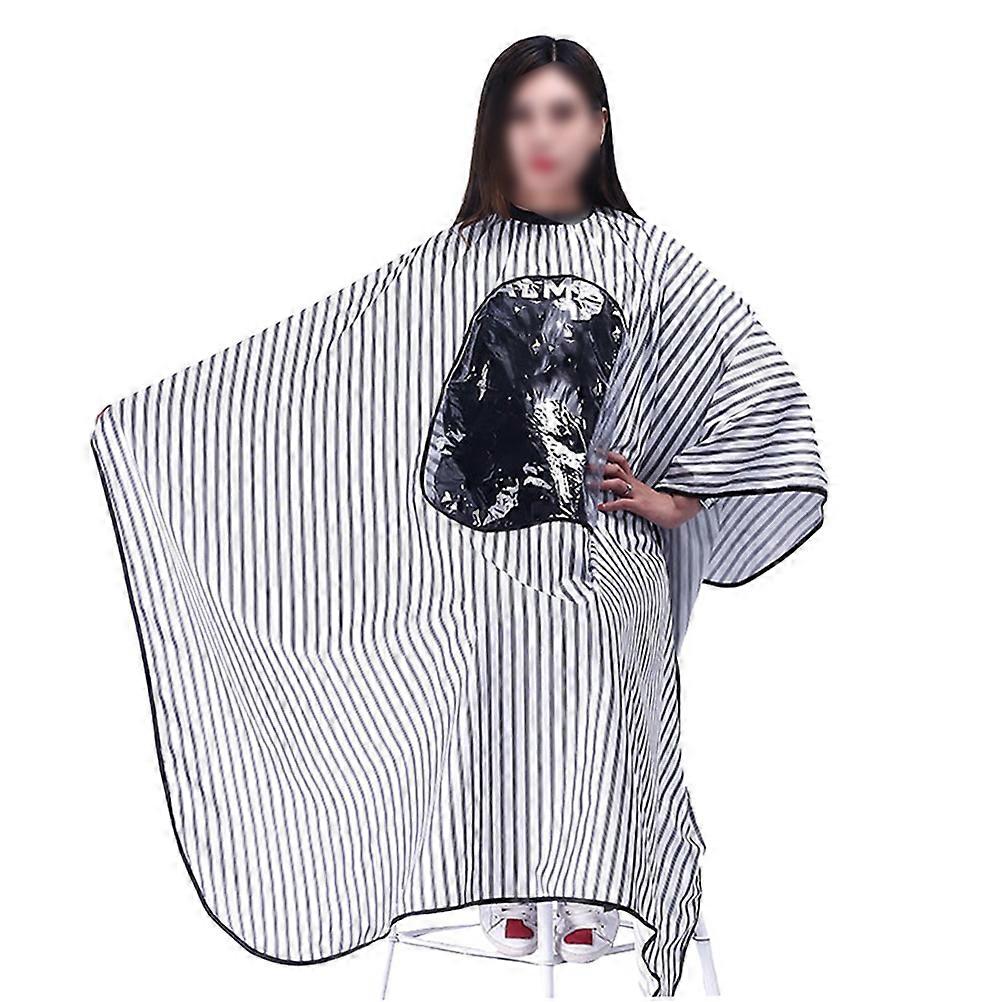 Styling Cape Vintage Barber Apron For Dyeing Perming At Home Or Salon Polyester Pongee 165x145cm 1Pack