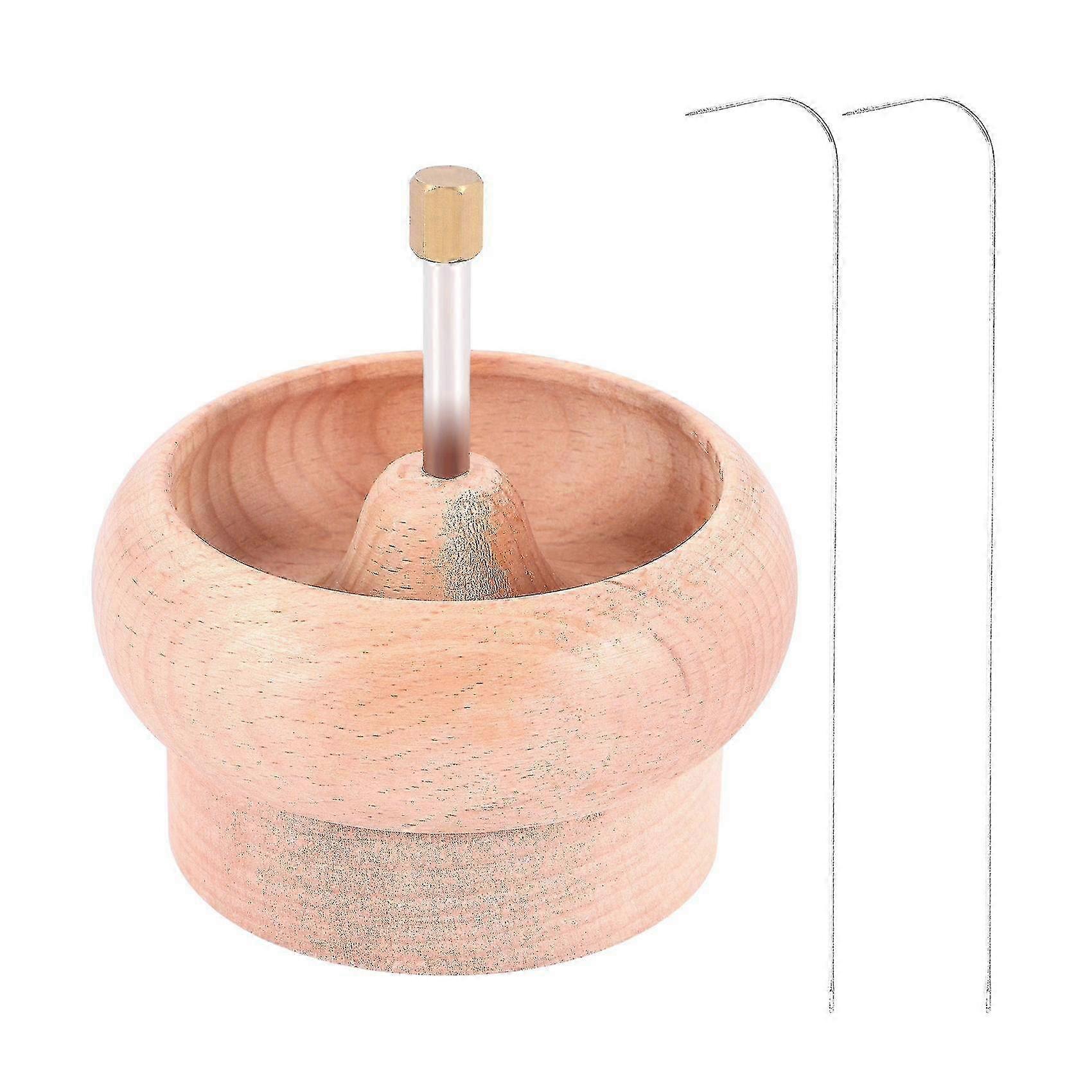DIY Making Bead Spinner Holder Gem Workshop Wooden Crafting Project Stringing with Big Eye Needle G 2025