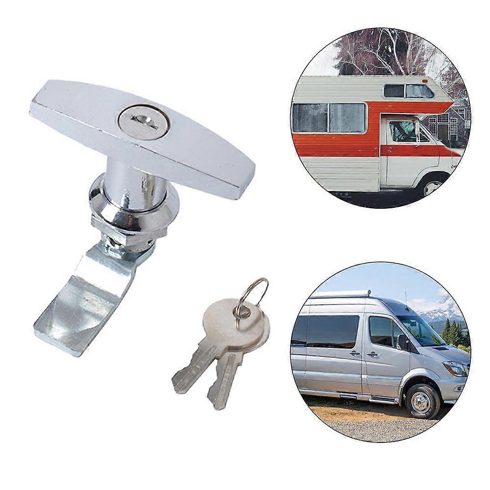 Handle lock cabinet lock silver p