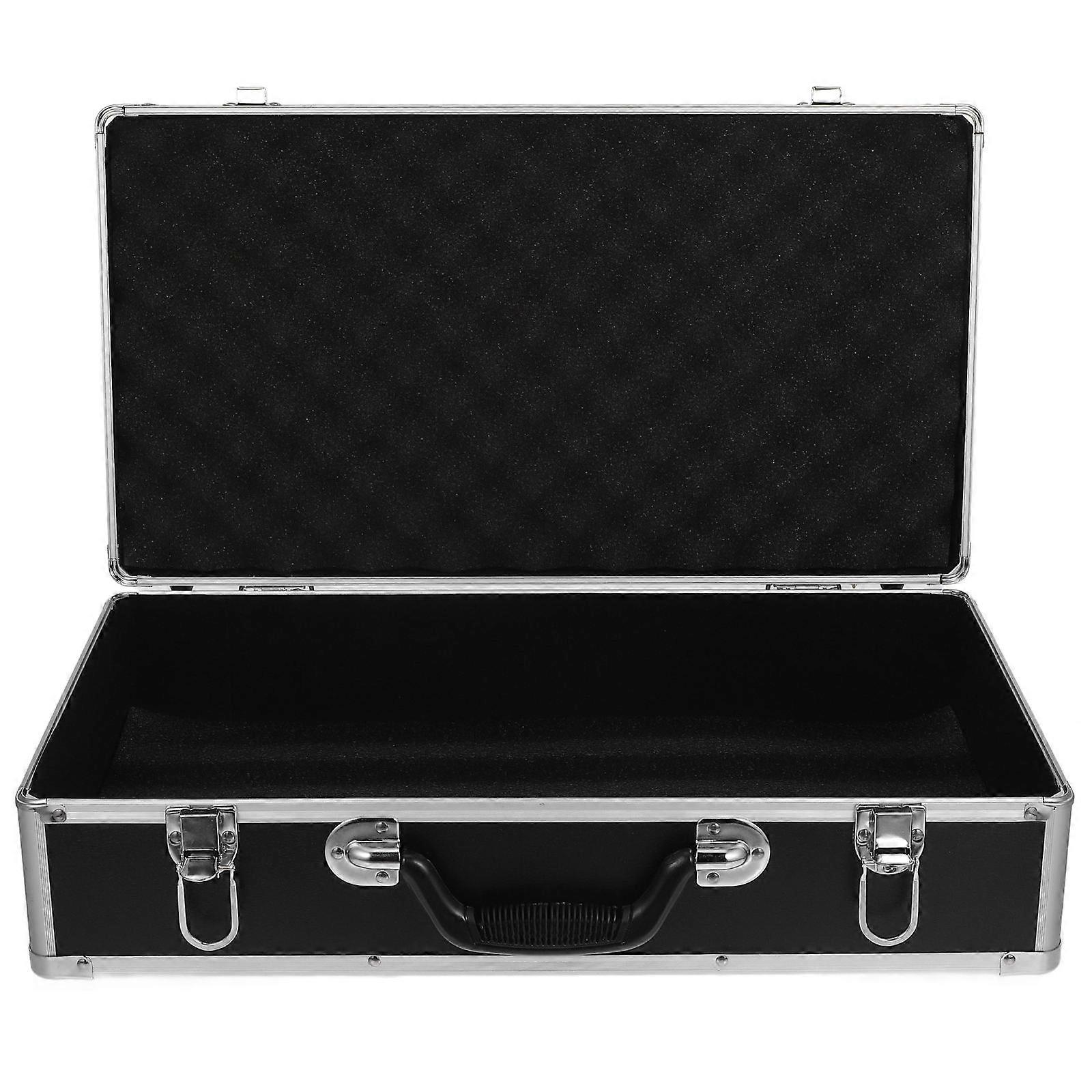 Tool Storage Case Aluminum Alloy Damage Protection Technicians Diy Enthusiasts Non-Slide Handle 50.00X28.00X13.00CM 1Pcs