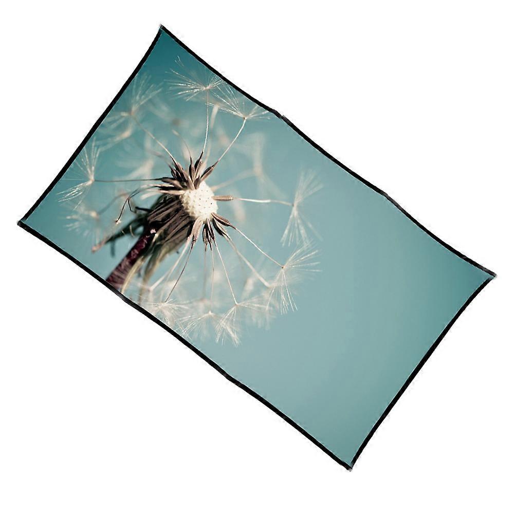 Indoor Projector Screen Projection Curtain White Milk Silk Fabric For Home Cinema 266 X 149Cm Foldable Thickening 1Pcs
