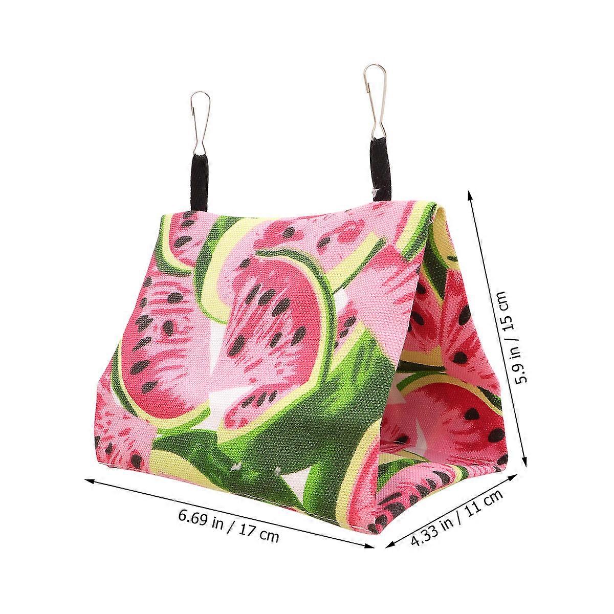 Hanging Nest For Small Bird Parrot Nest Bed Water-resistant Stable Hanging Swing Bed For Birds To Play And Rest 1Set