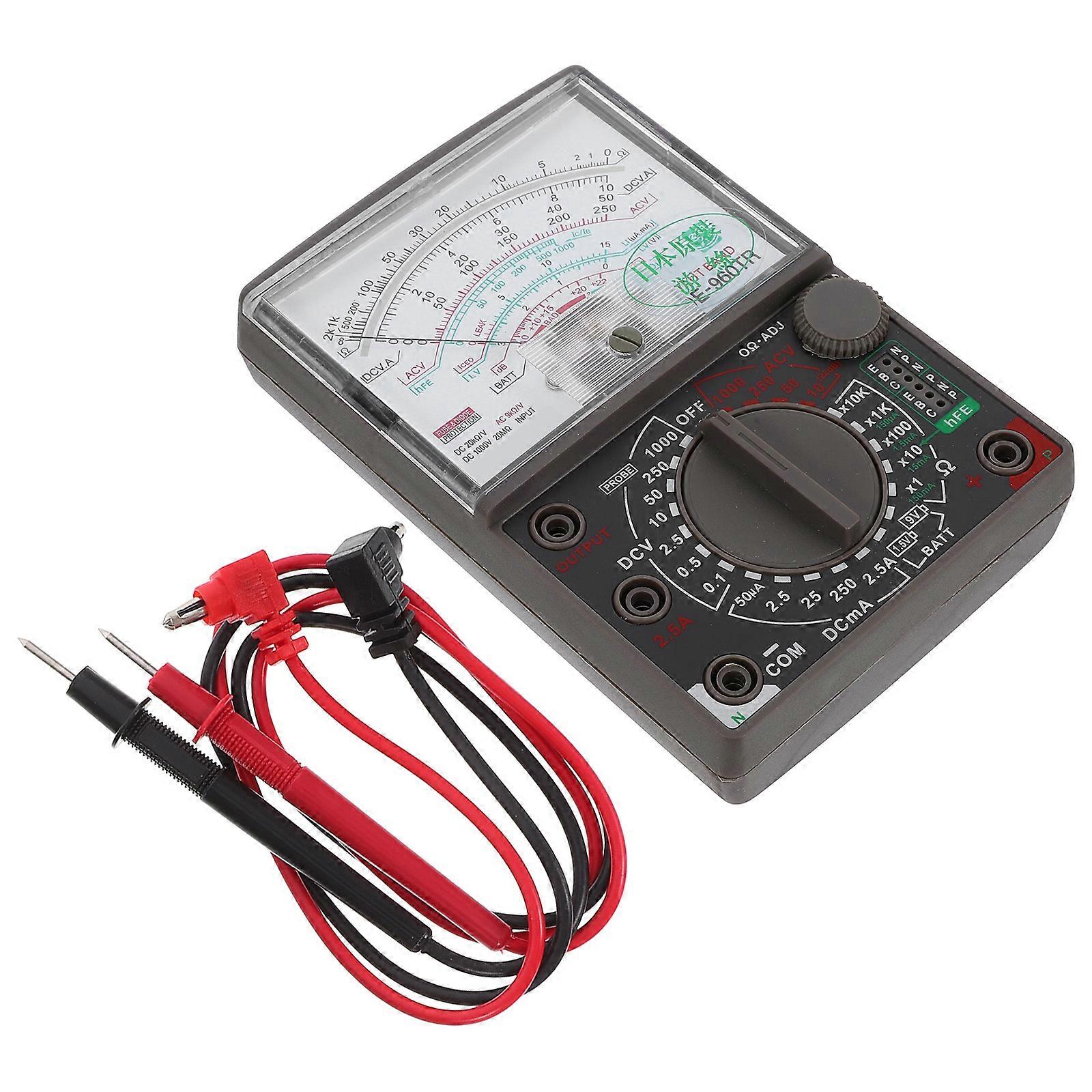 Volt Ohm Meter Multimeter Abs Material Voltage Measurement Measurement Resistance Measurement Diy Projects 1Pack