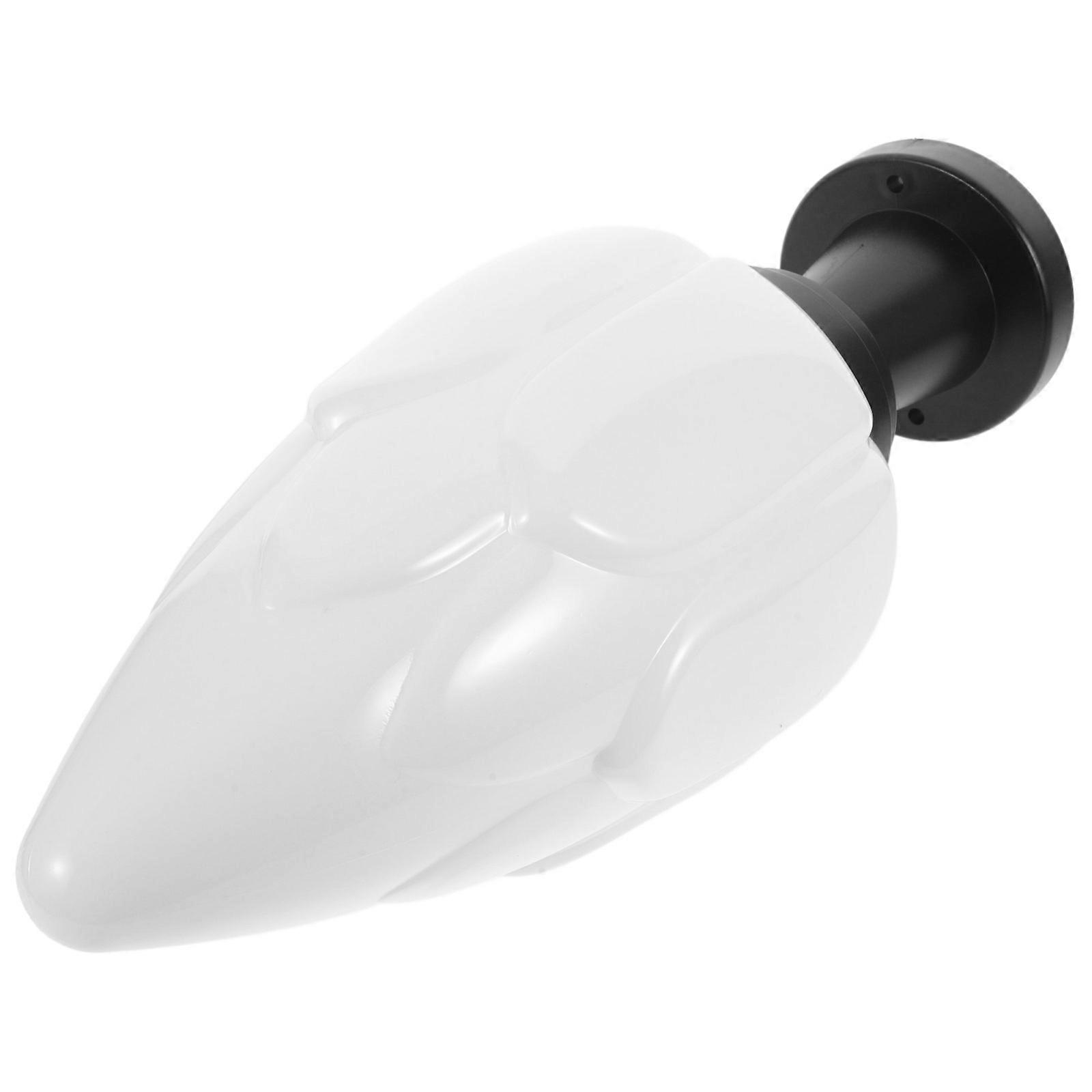 Outdoor Lighting Replacement Lampshade White Plastic Round Ball 1Set