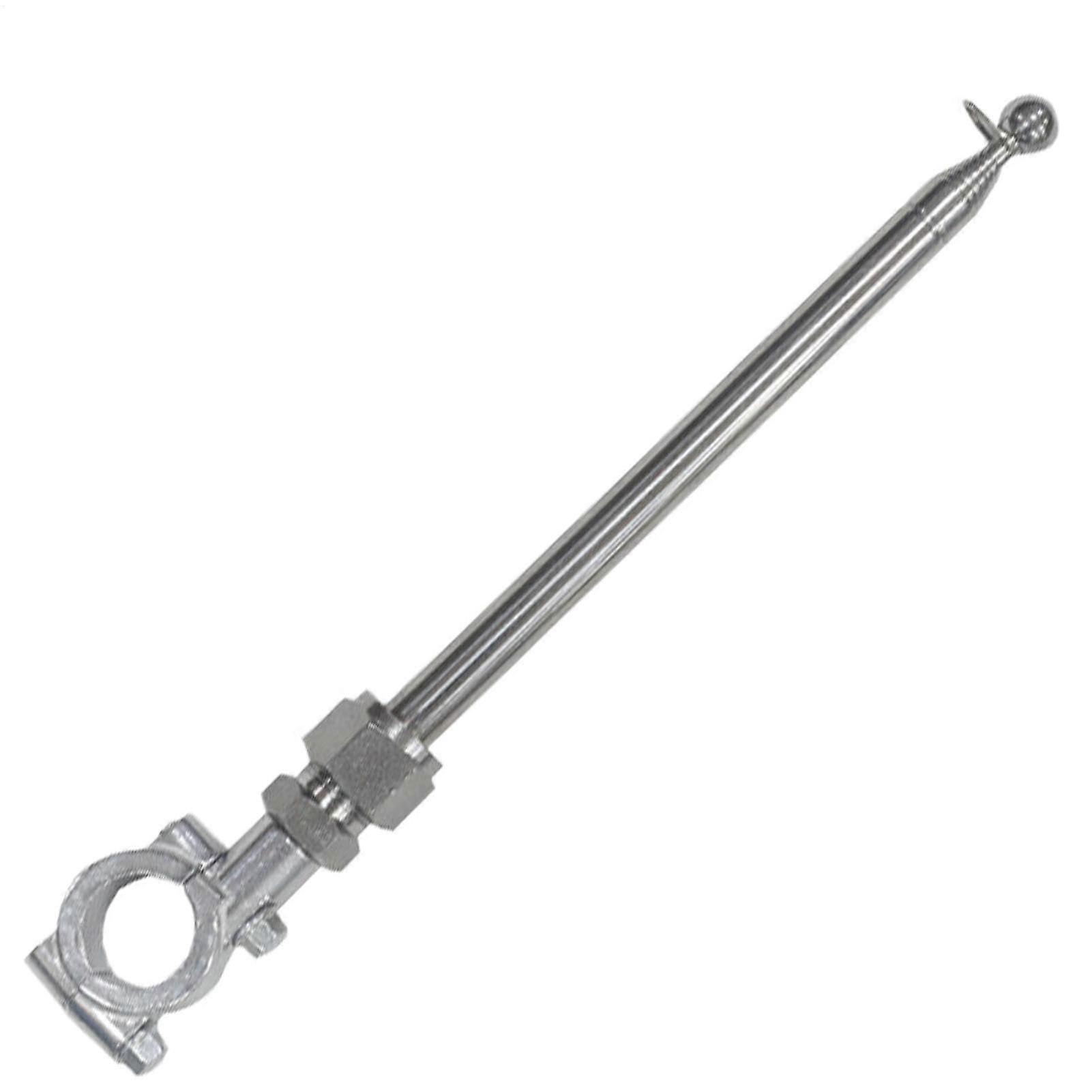 Adjustable Flag Handlebar Mount Telescopic Aluminum Flag Pole For Motorcycle Long Reach Flag