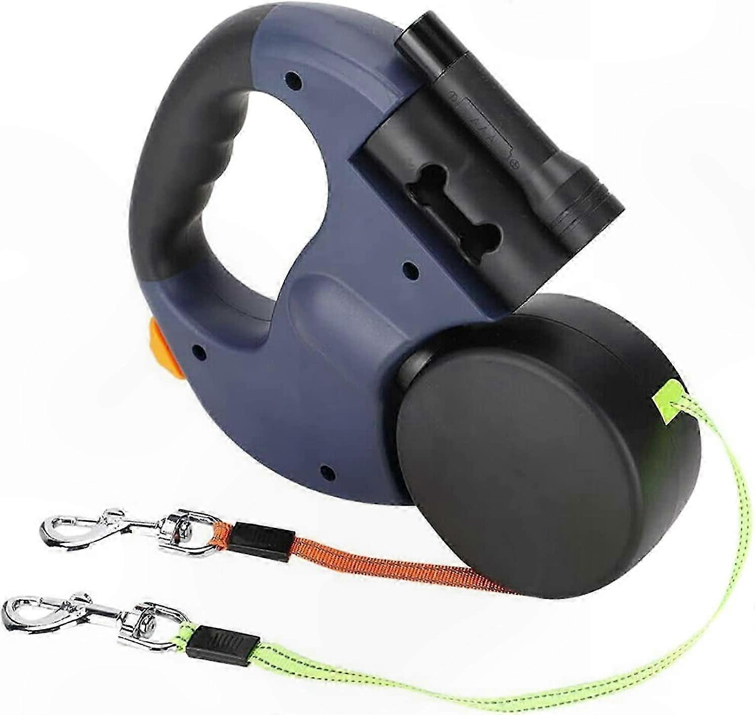 Adjustable Dog Leash, 2x3m Automatic Retractable Lead for Walking and Training