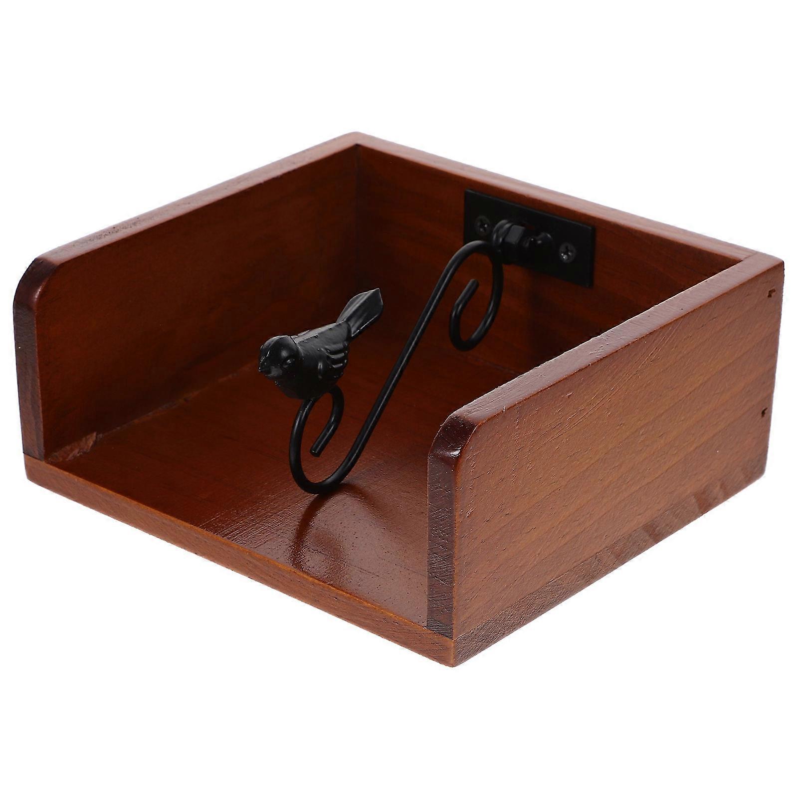 Dark Napkin Holder for Home Use with Stylish Design and Proper Size Fits Kitchens and Dining Tables