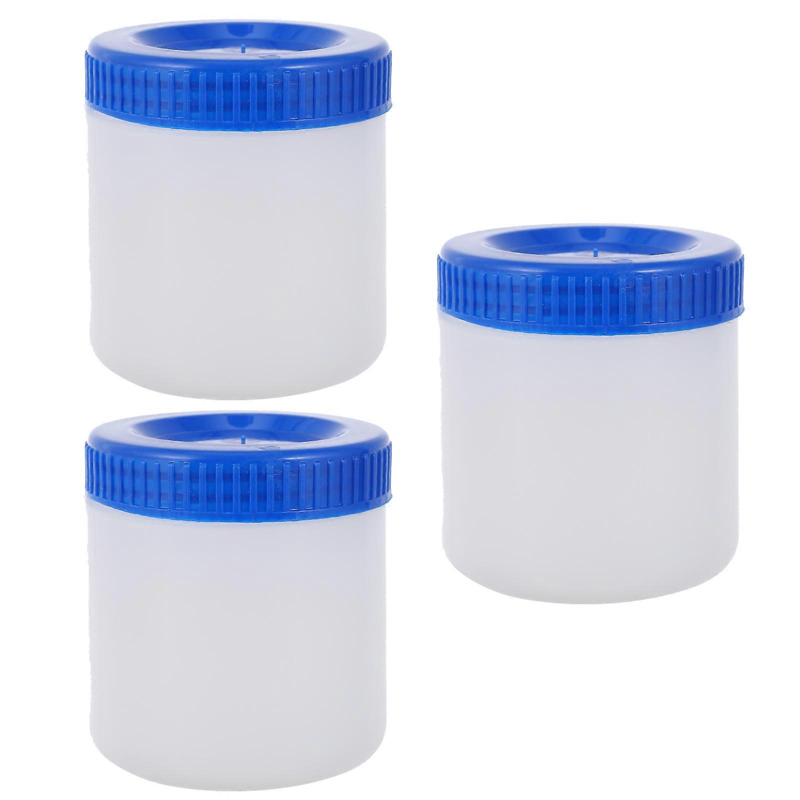 Paint Storage Containers 3Pcs Thickened Plastic Dispensing Can For Home Storage Multi Color Liquid Sealing