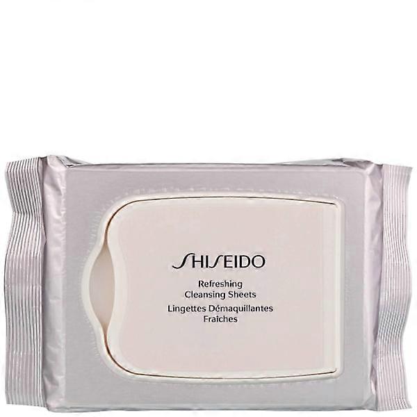 Shiseido 資生堂, リフレッシング クレンジングワイプ フェイス用 30個入 - 肌をやさしくクレンジングしてリフレッシュします。