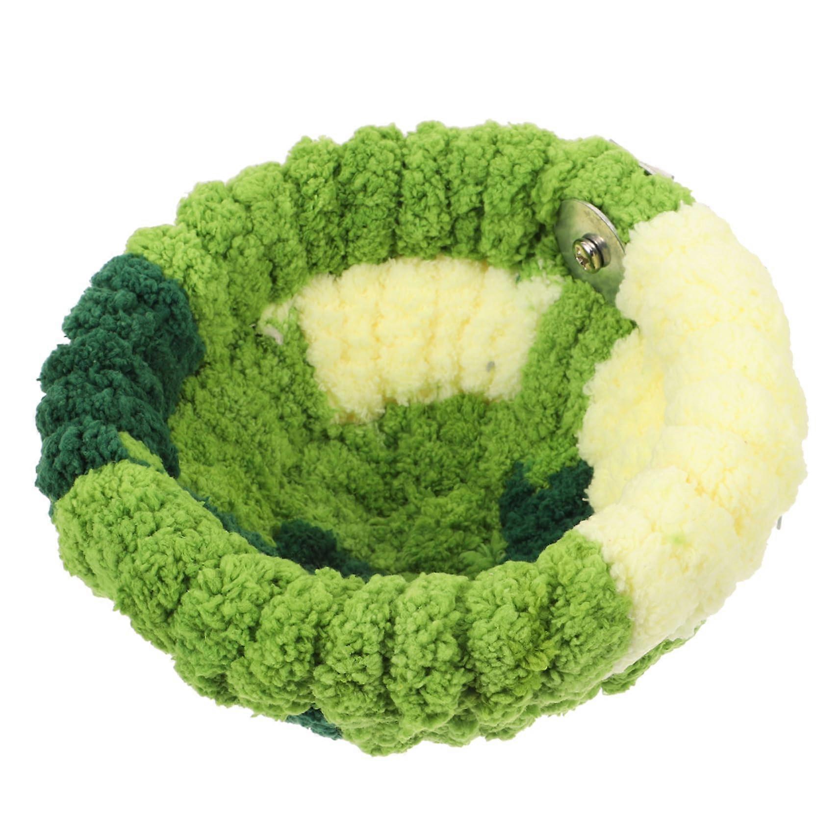 Bird nesting boxes, warm bird nests made of coral fleece, small breeding nests for cages, easy to handle and clean.