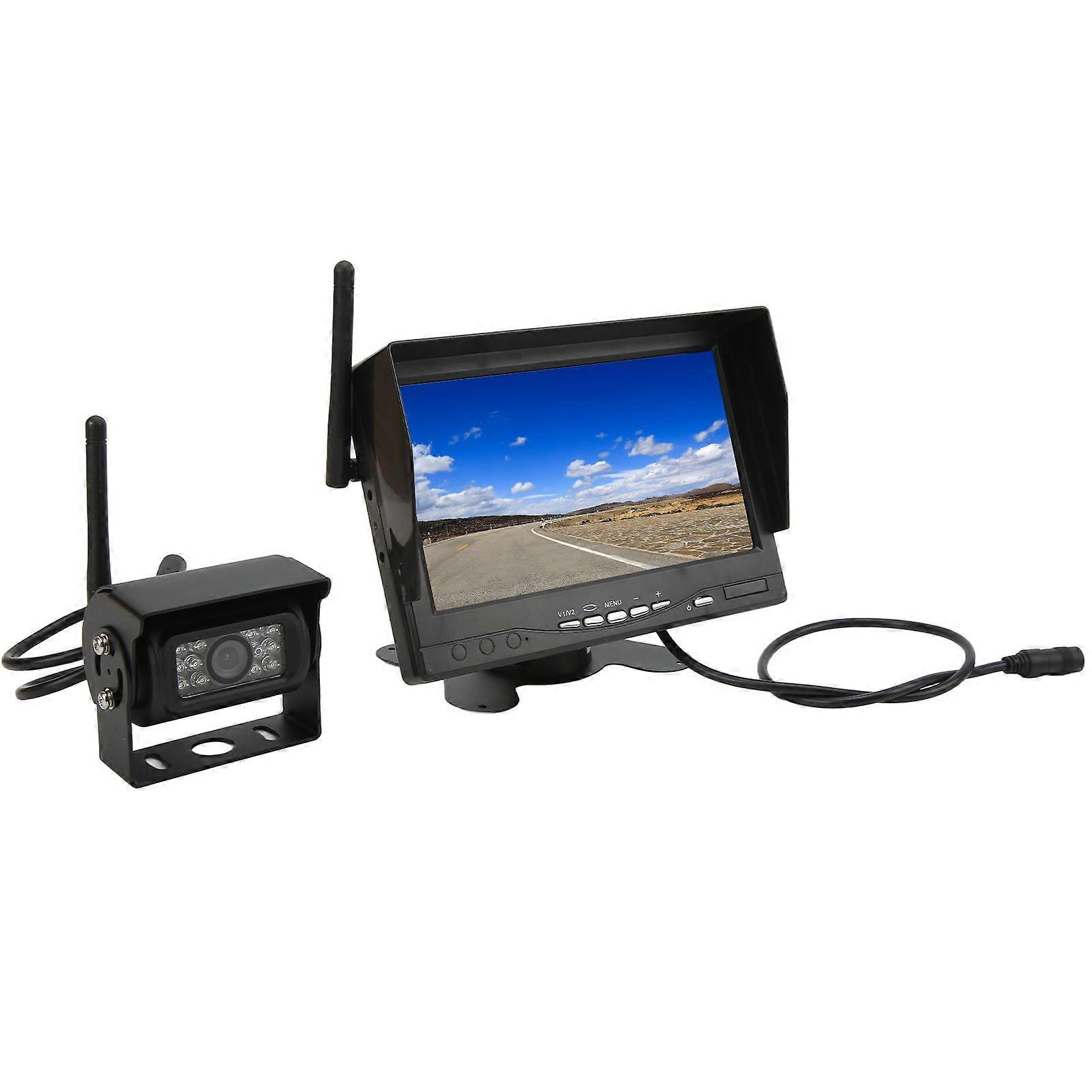 wireless backup camera kit 7in IPS screen for truck trailer RV