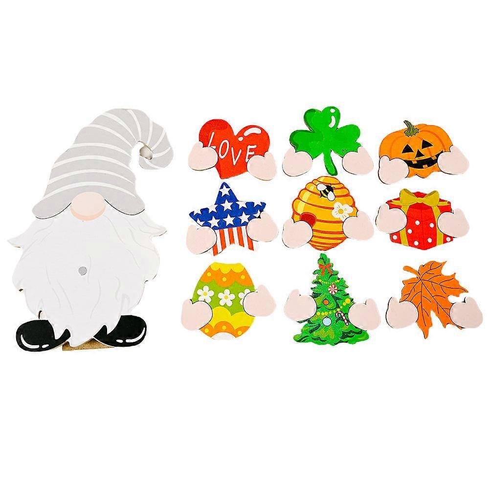 Wooden Decorative Pieces for Festive Scenes, Smooth Polished Edges and Longevity