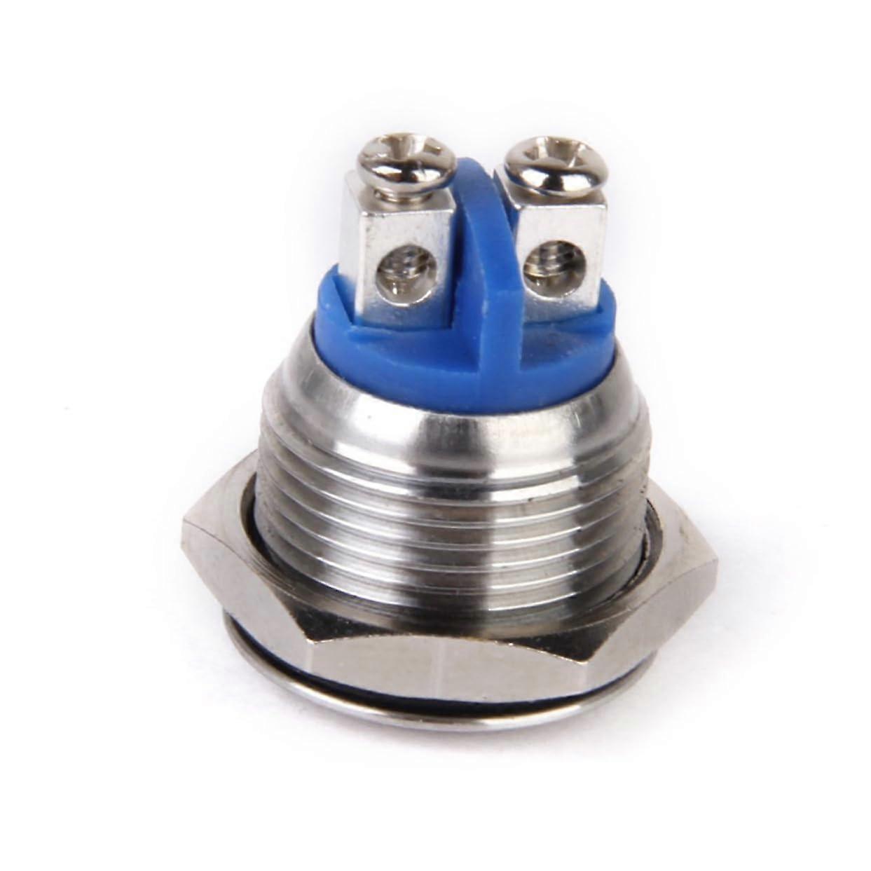 Momentary Push Button Switch for Doorbell Car Boat Horn Durable Metal Button