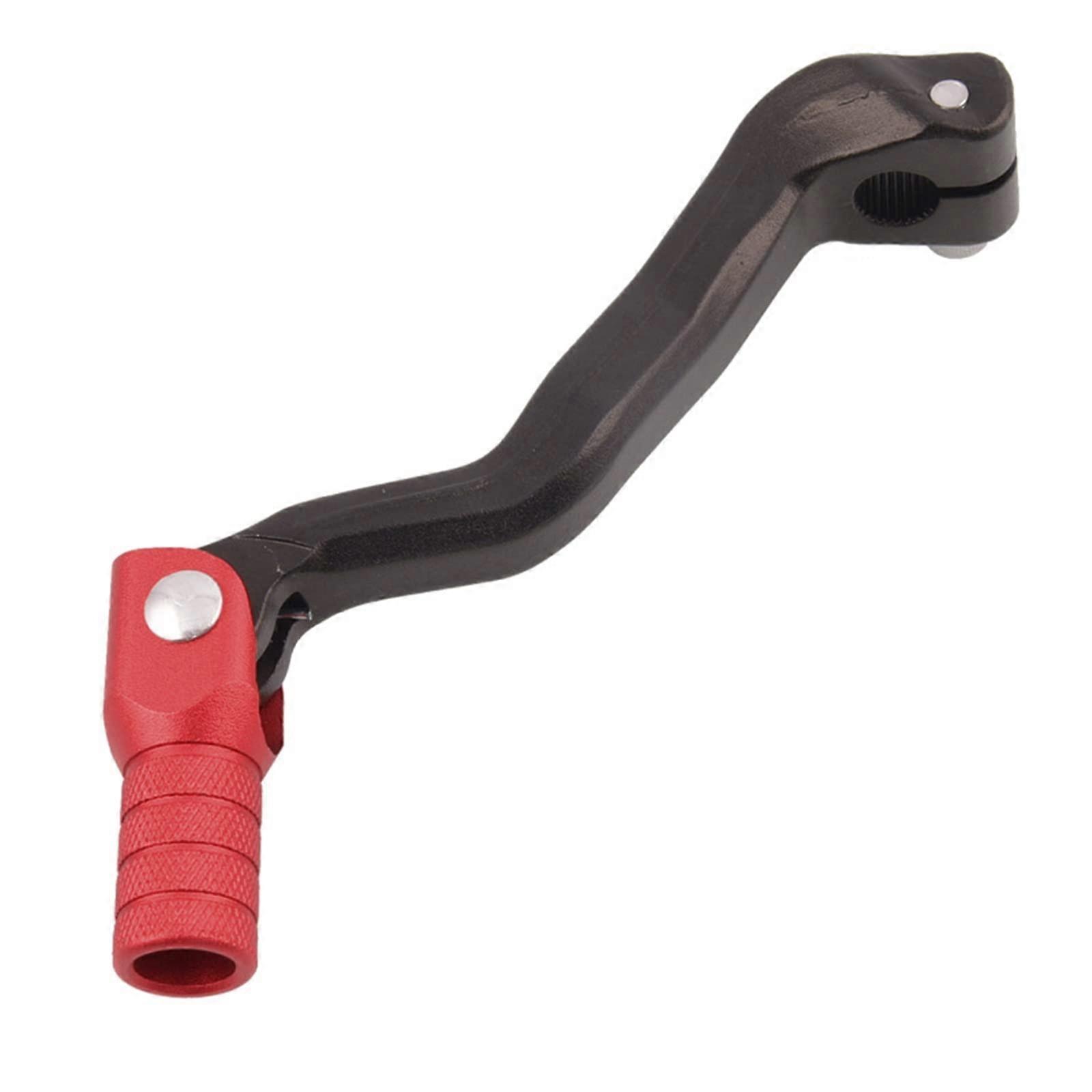 Motorcycle ATV Aluminum Alloy Folding Shift Lever Easy Installation High-Temperature Red Shift Lever