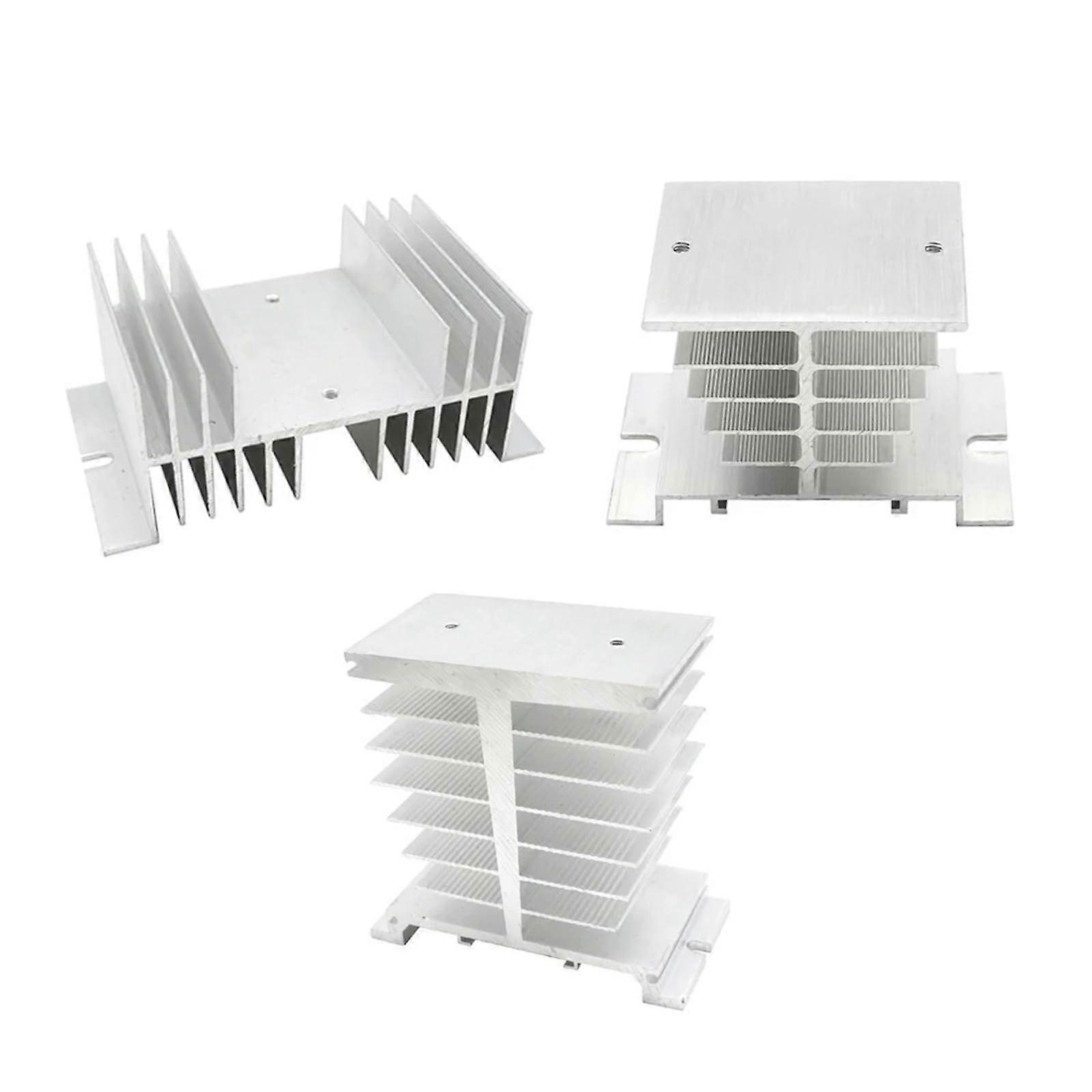 Solid State Relay 10A-150A SSR with Aluminium Heatsink for Rail Mounting, 10-60A Single-Phase Specifications