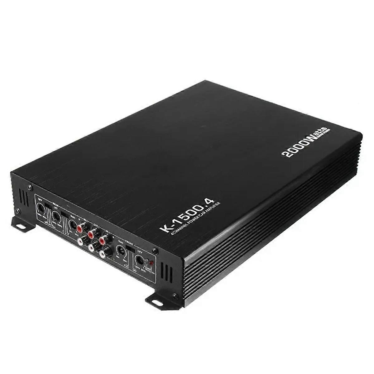 Class AB Car Audio Modified 4-Channel 4x80w High-Power Audio Amplifier Four-Door Speaker Active Sub