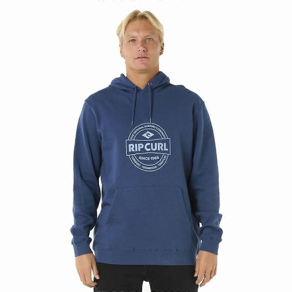 Men’s Hoodie Rip Curl Stapler Hood Blue
