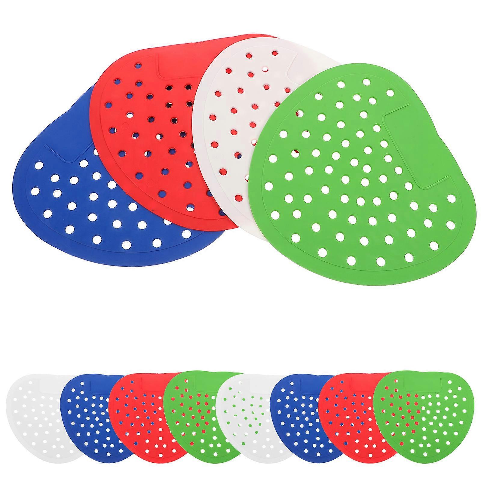 16pcs Bathroom Deodorizer Mats for Urinals – High Efficiency Odor Removal, Scented Clog Resistant Design for Freshness in Toilets and Urinals