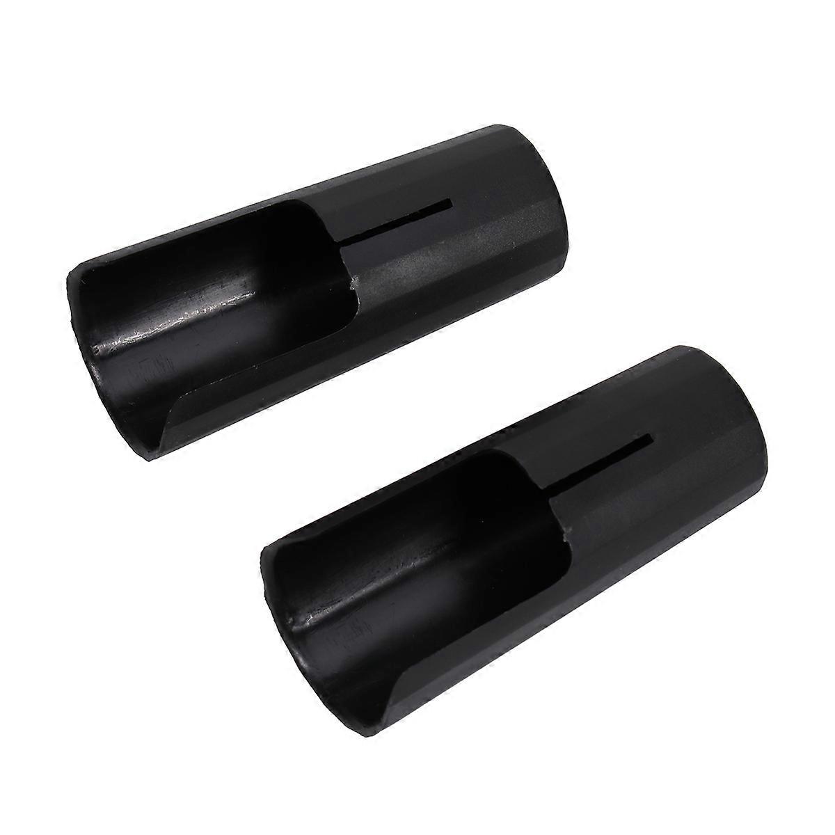 Embouchure de saxophone alto ligature 10pcs noir pour les musiciens jouant du saxophone ténor soprano alto protéger l’embouchure
