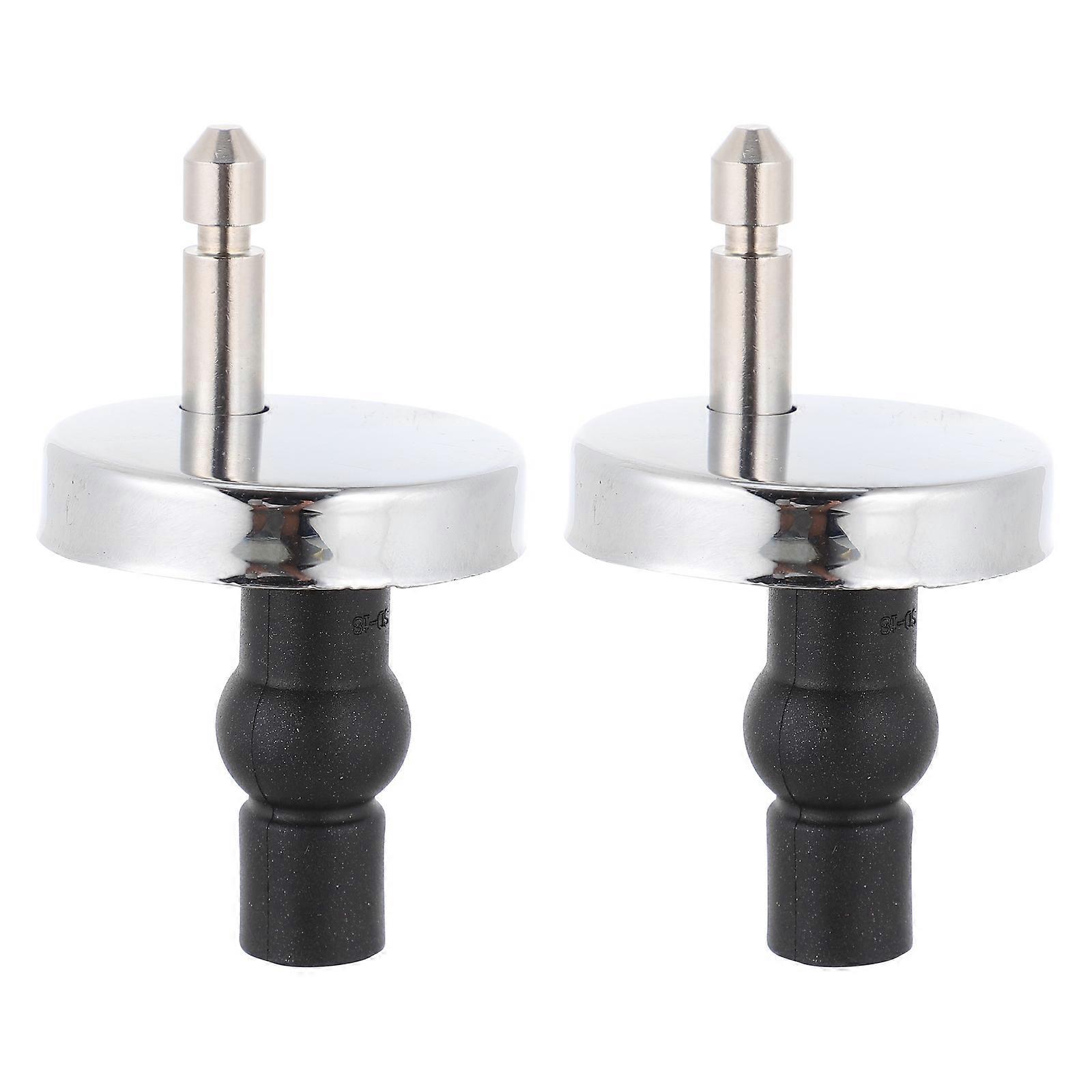 Durable Zinc Alloy Toilet Seat Hinges and Lid Fittings for Easy Above Fix Installation
