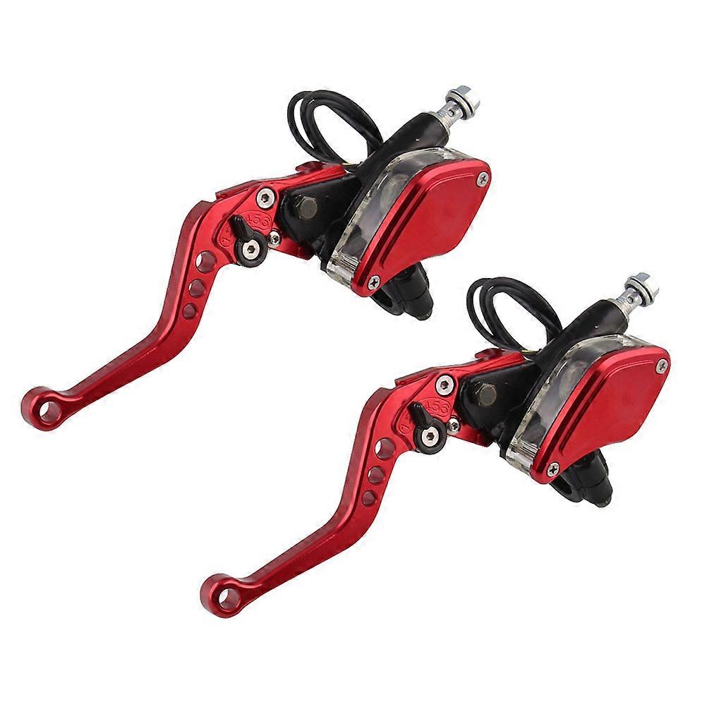 Universal Motorcycle Brake Lever With Clutch Handle 1 Pair Ideal For Of Motorcycle Brake And Clutch Systems