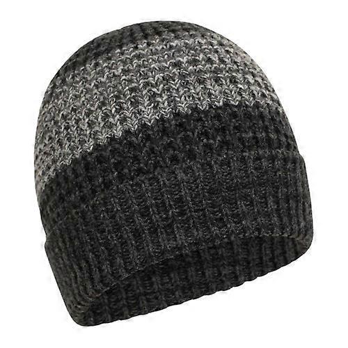 Mountain Warehouse Mens Thermal Two Tone Melange Beanie