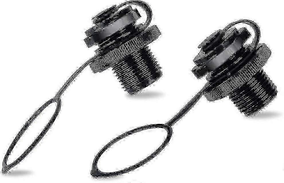 2Pcs Replacement One-Way Inflation Spiral Air Plugs for Intex Compatible Inflatable Kayak Boats