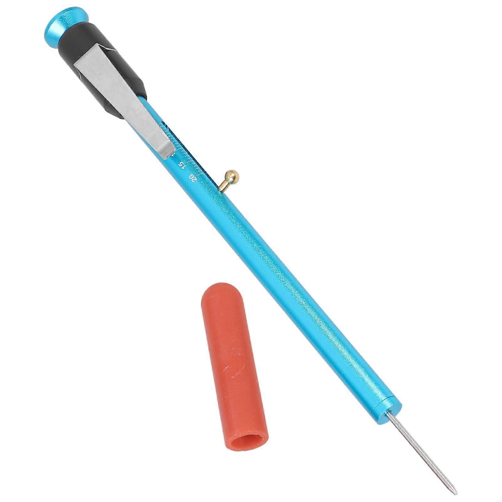 Brake Pad Gauge Precise Tire Tread Depth Gauge for Measuring Brake Pads and Tire Treads Durable Construction Suitable for Cars and Motorcycles