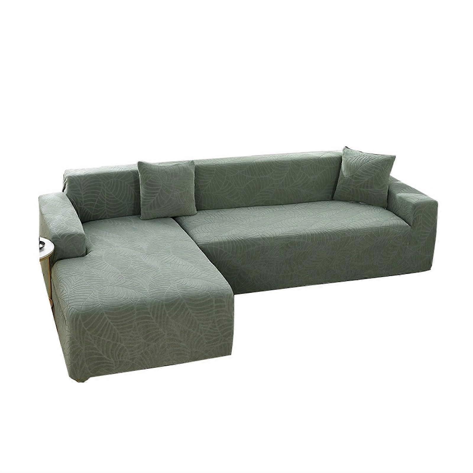 Sofa Covers Jacquard Sofa Cover for 3-Seat Couch, Stretchable Fabric, Machine Washable, Multiple Colors Available