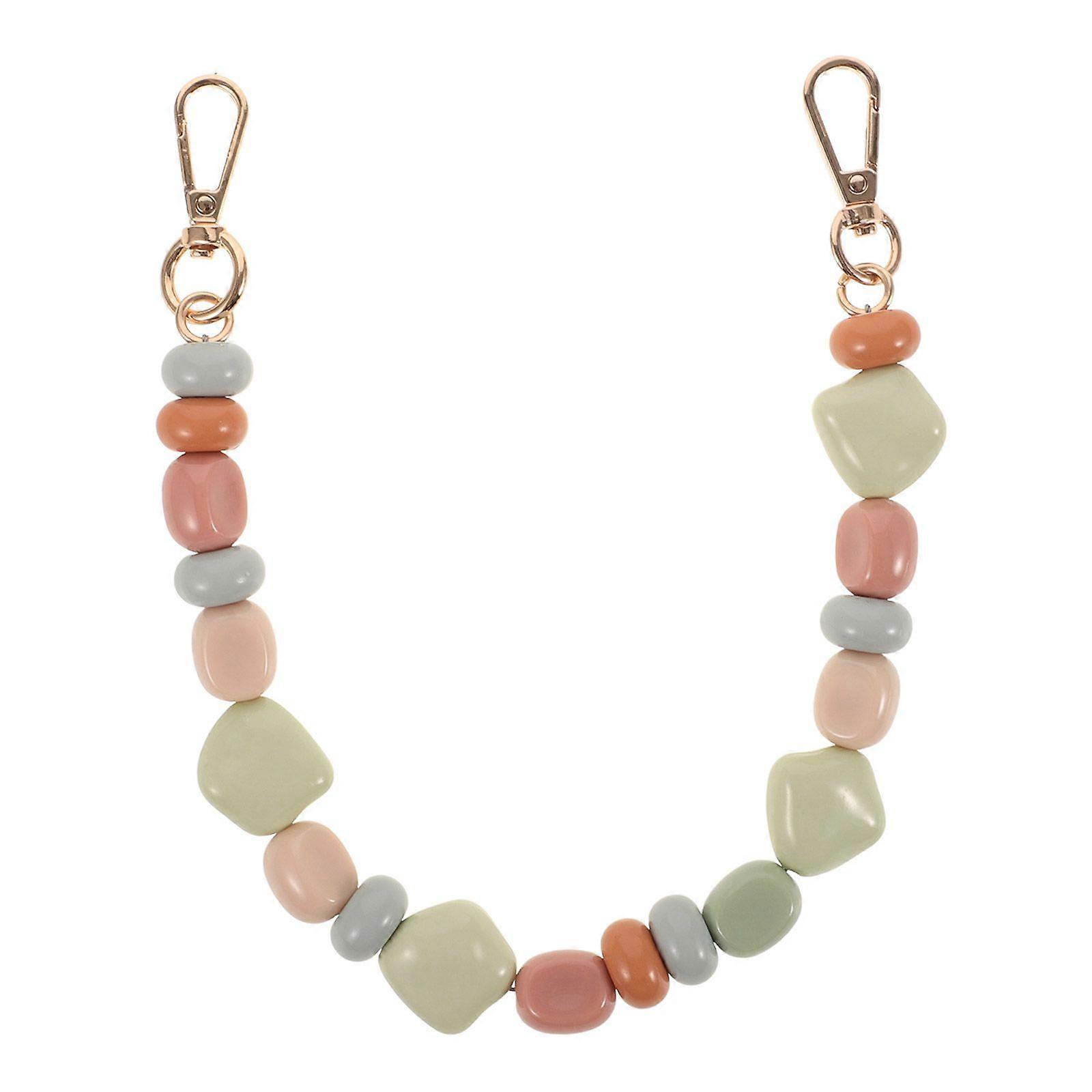 Bag Handle Crafting Purse Bag Strap Replacement Tote Handle Acrylic Charm Handle for Purse