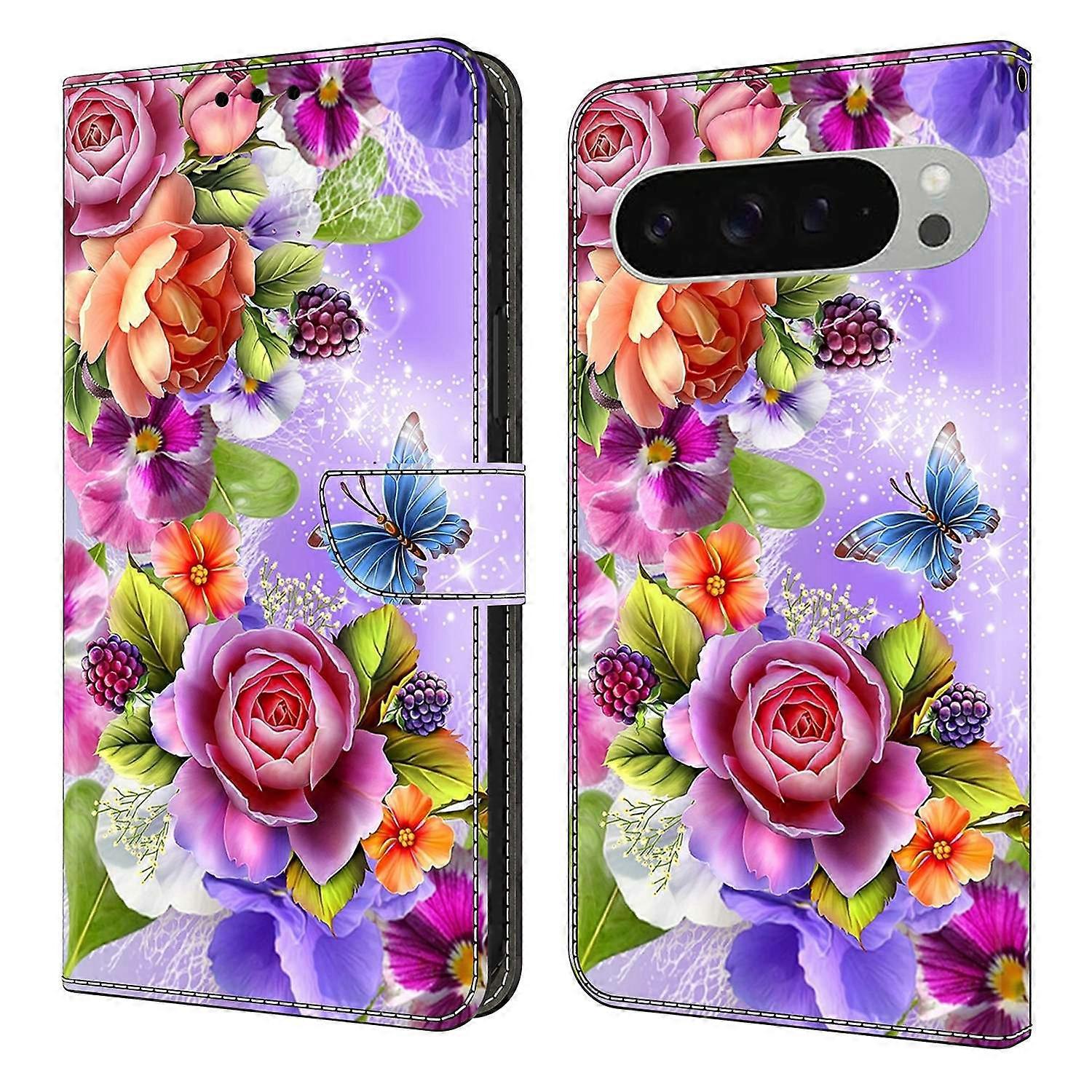 For Google Pixel 10 Pro XL Wallet Case Pattern Printing PU Leather Flip Stand Phone Cover