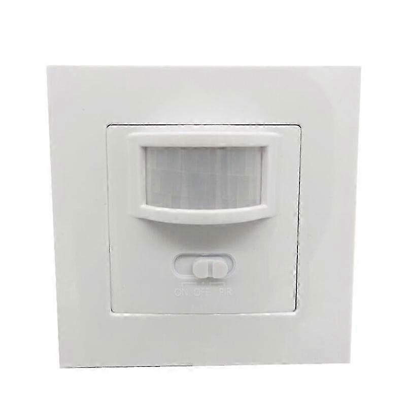 1pcs 110-240V Motion Detector Motion detectors, 80*80mm, white