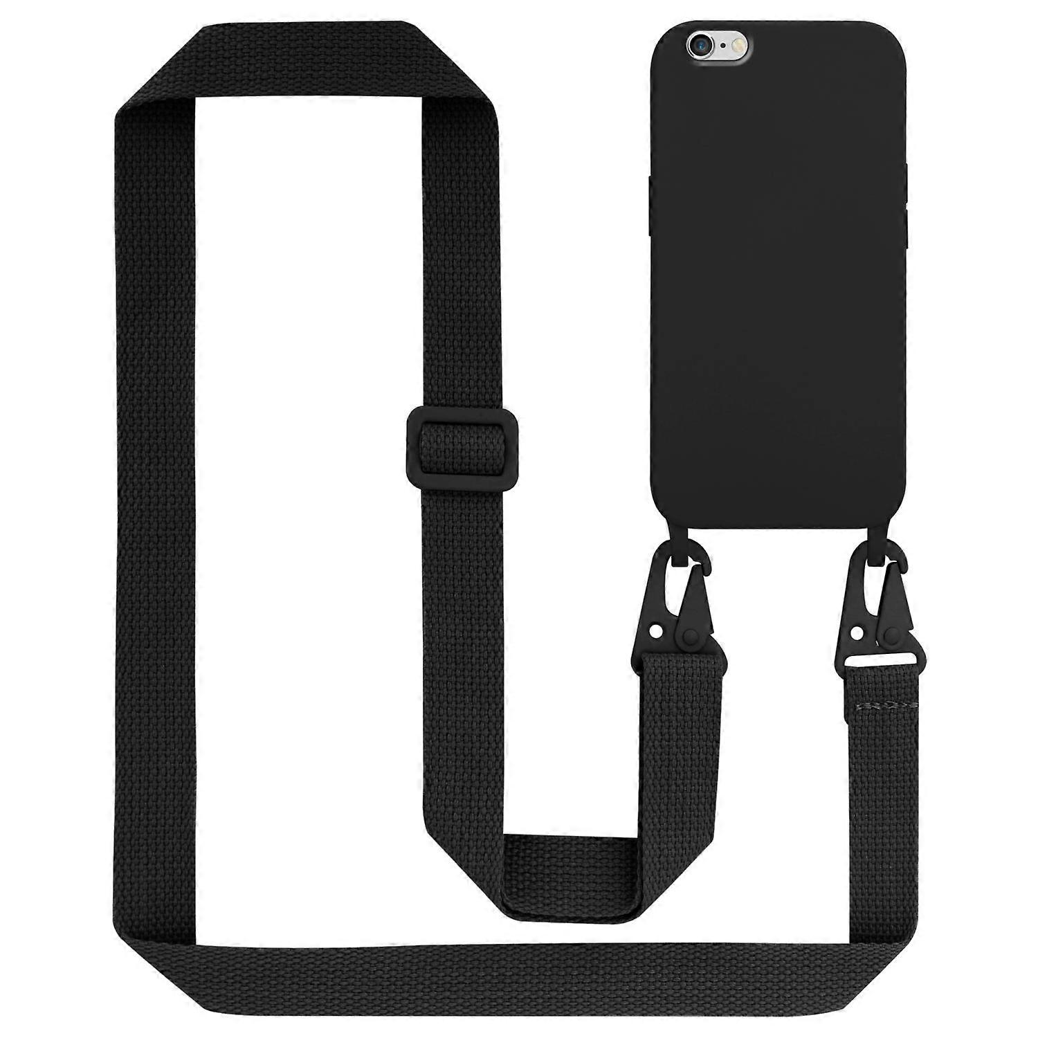 适用于 iPhone 6 PLUS / 6S PLUS 的手机壳硅胶保护壳,带长度可调电源线