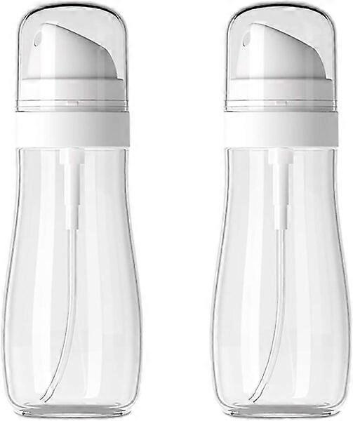 Refillable spray bottles, 3.4oz, 2-piece set, portable with large opening
